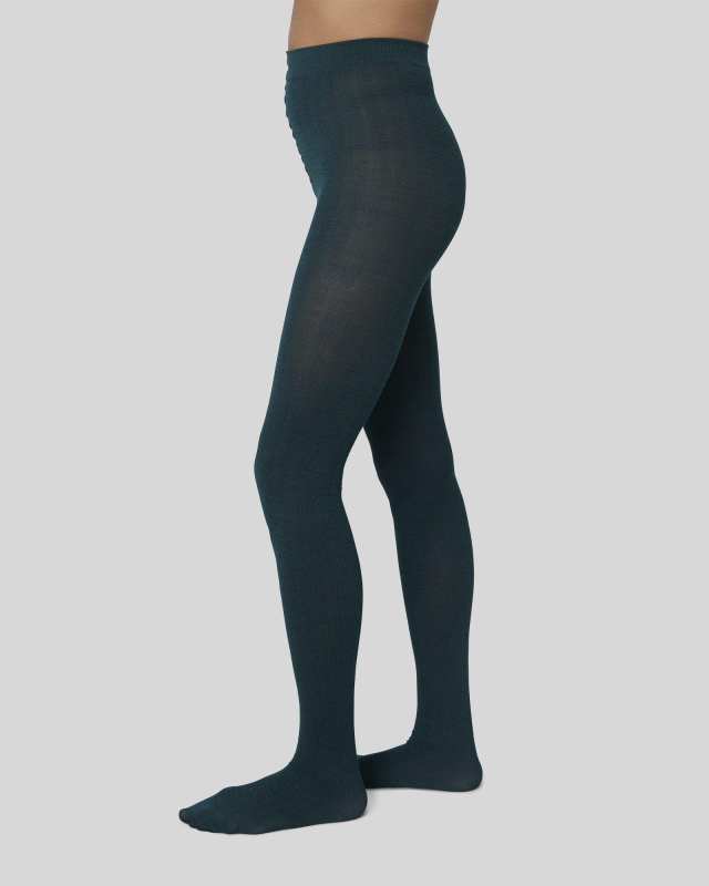 Ylva Fishbone Wool Tights